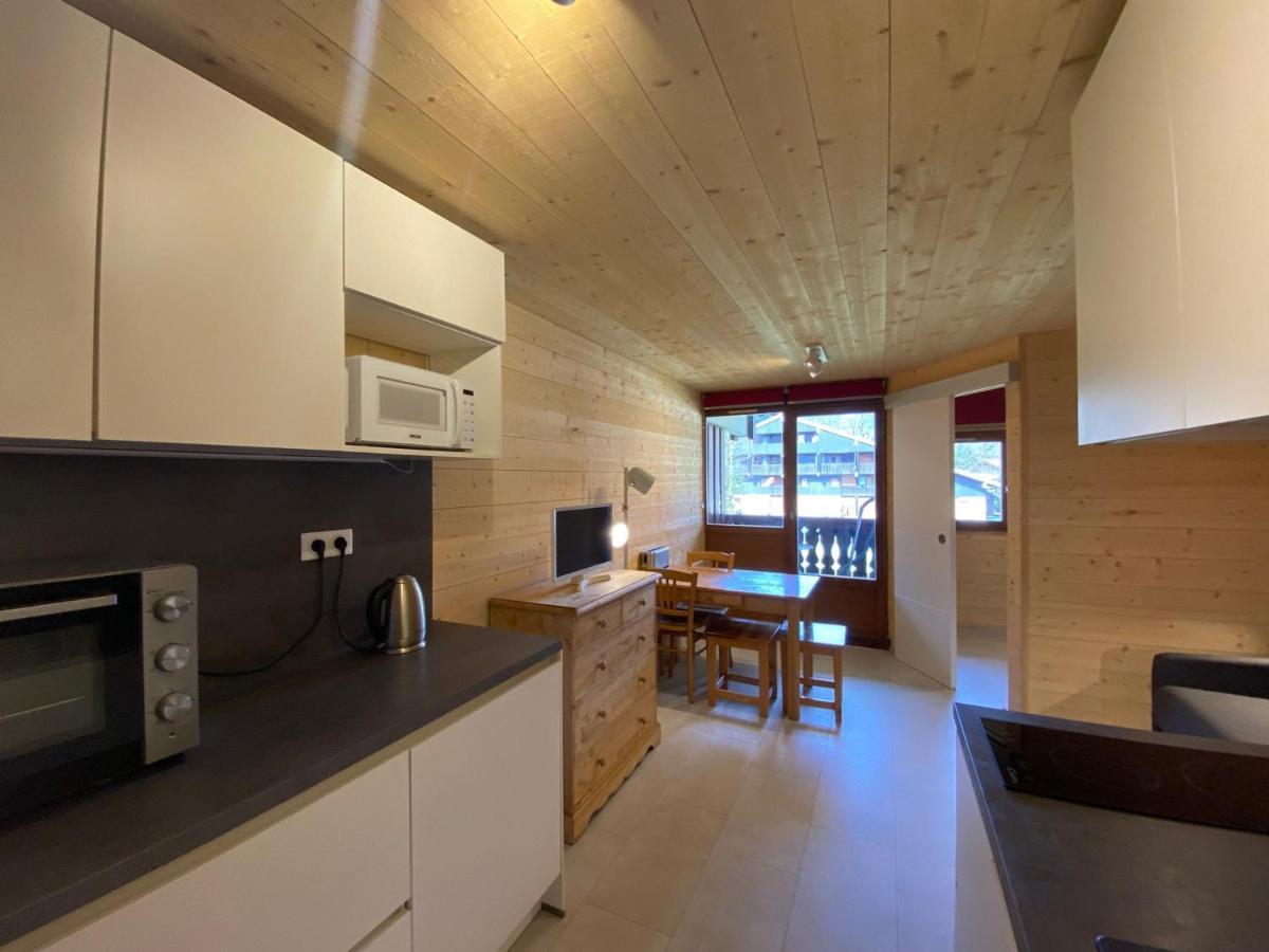 Charmant Studio Avec Balcon Sud, Au Calme Et Proche Du Centre D'Abondance - Fr-1-692-84 Экстерьер фото