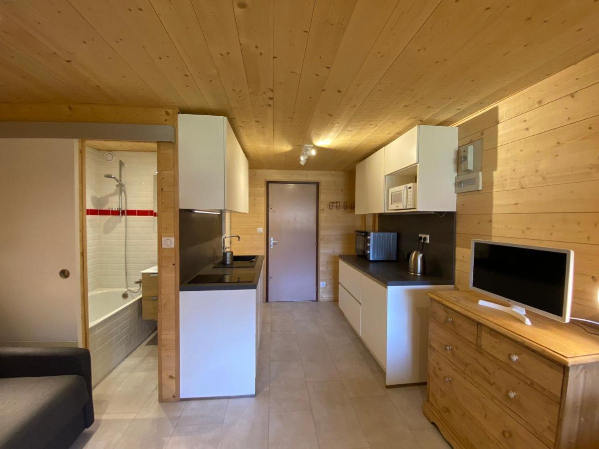 Charmant Studio Avec Balcon Sud, Au Calme Et Proche Du Centre D'Abondance - Fr-1-692-84 Экстерьер фото